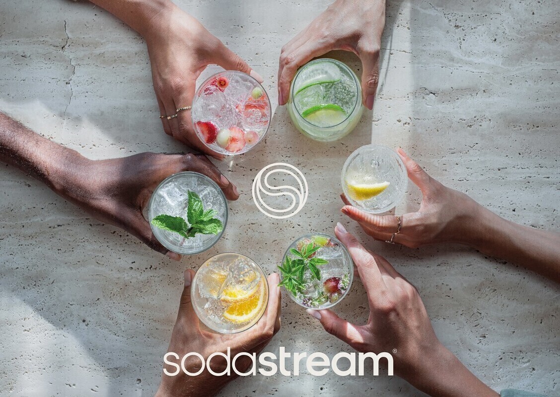 SodaStream wiodący producent ekspresów do gazowania wody prezentuje repozycjonowanie 360