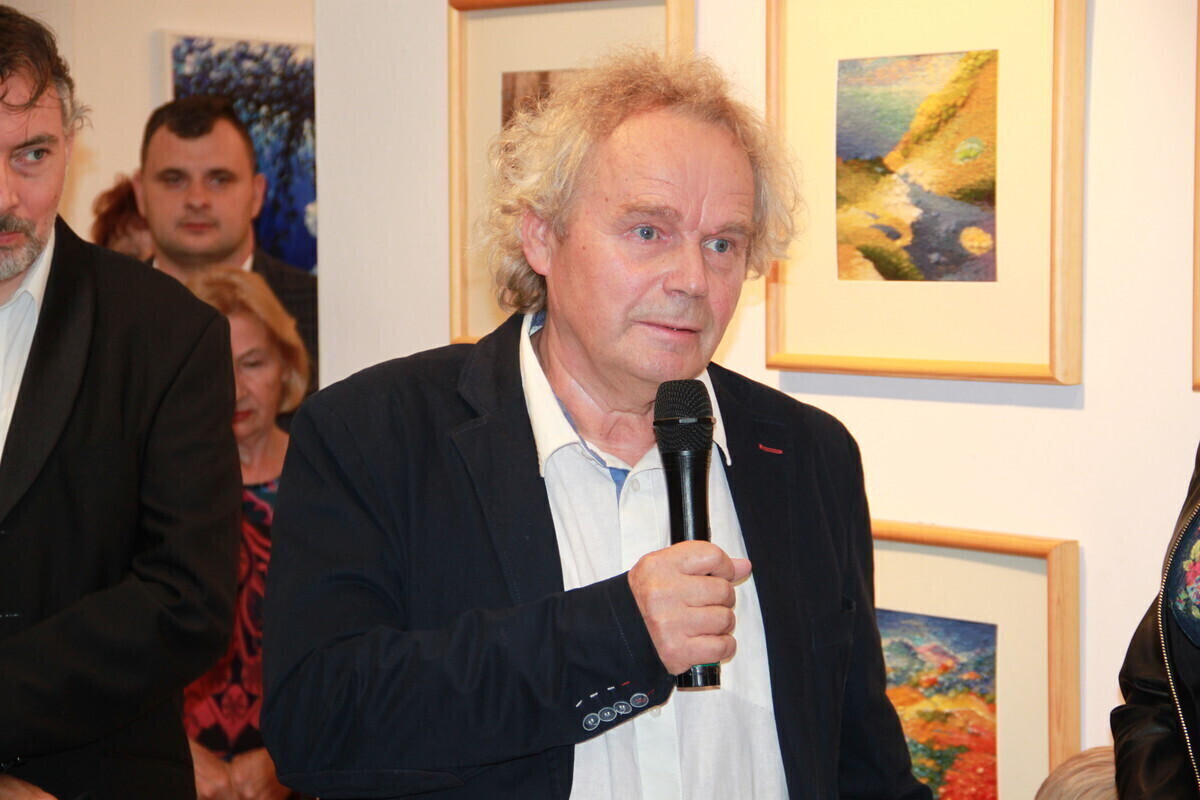 Wernisaż wystawy Józefa Jakubczyka