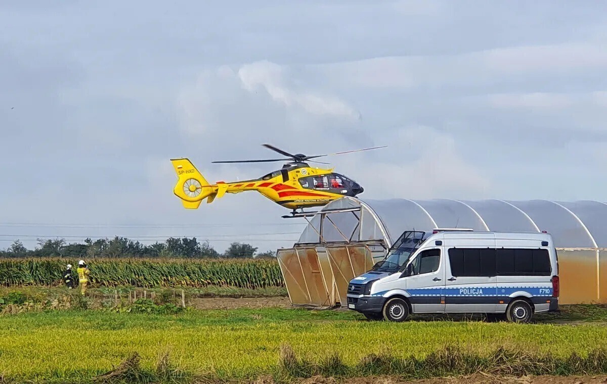 Pilnie potrzebna krew dla poszkodowanego w wypadku spadochroniarza