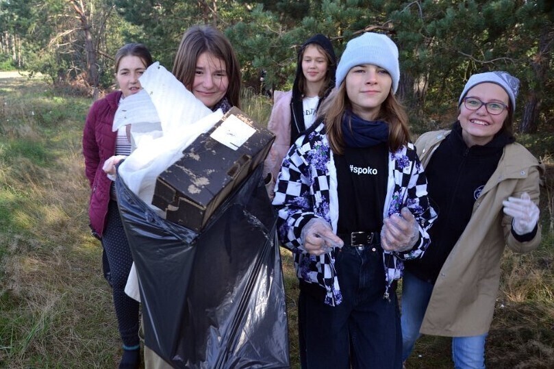 Uczniowie pokazali jak dbać o porządek