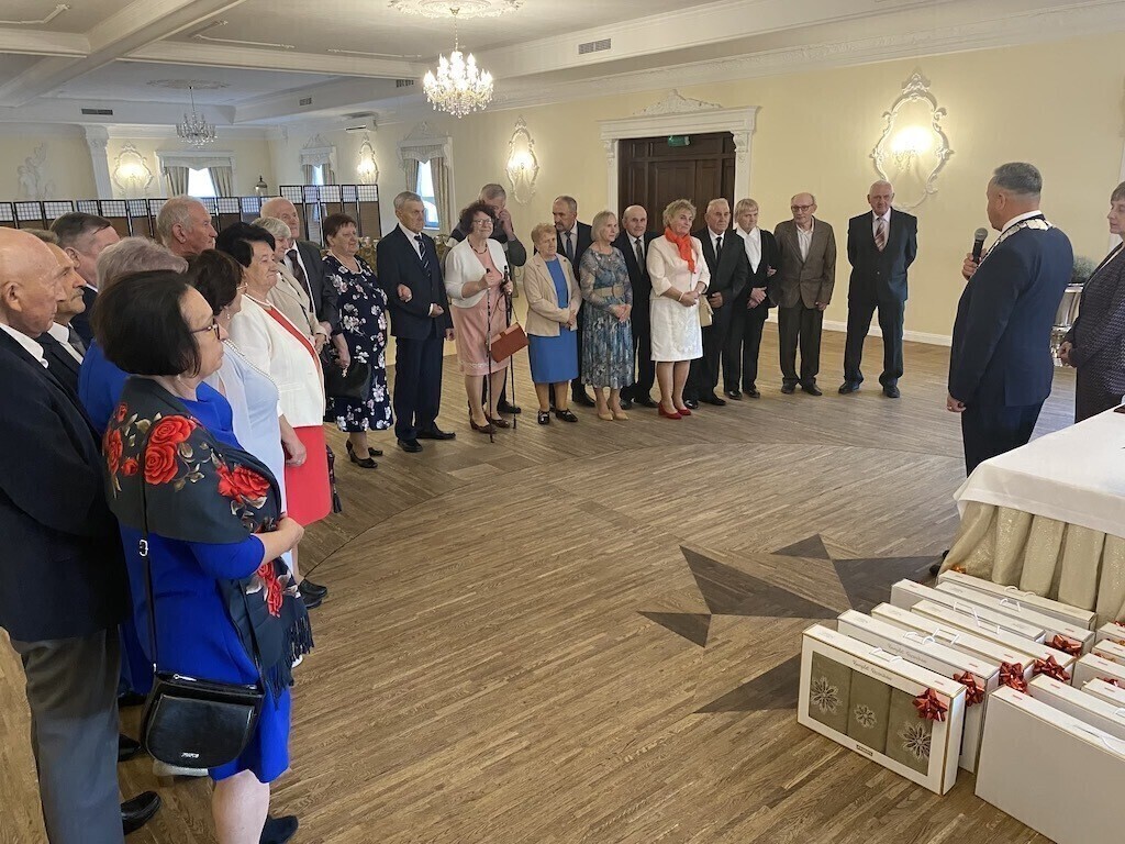 Świętowały małżeństwa z 50-letnim stażem