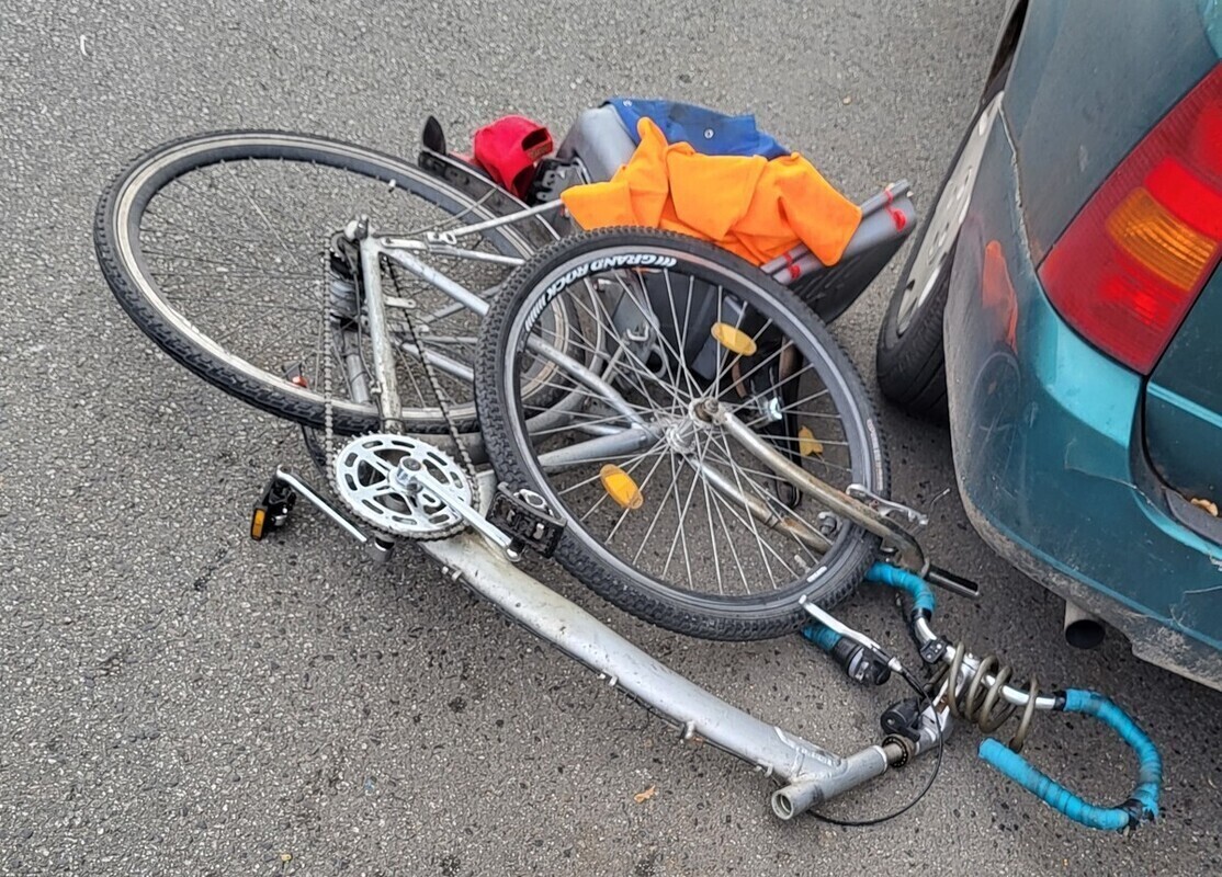 Potrącenie na pasach w Piotrkowie