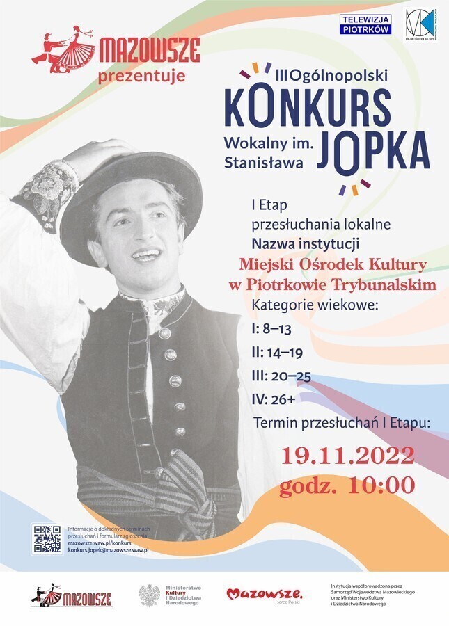 III Ogólnopolski Konkurs Wokalny im. Stanisława Jopka