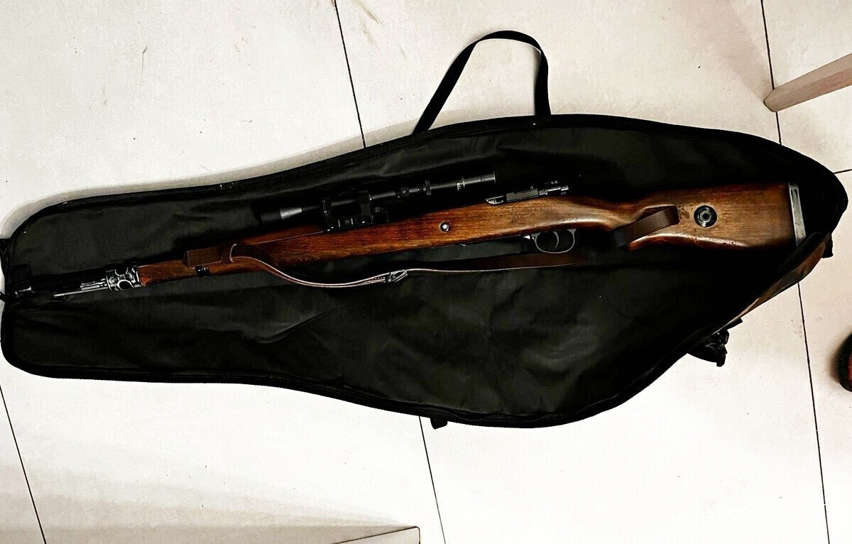 Ukradł Mausera z działki