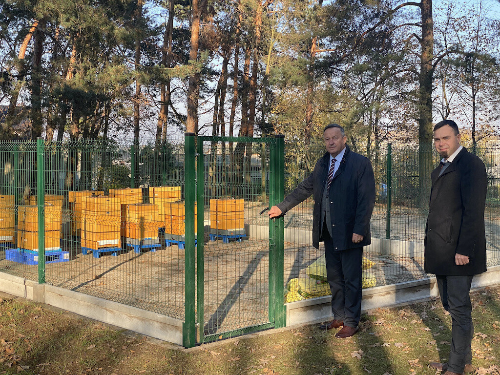 Pszczoły zadomowiły się w nowych ulach