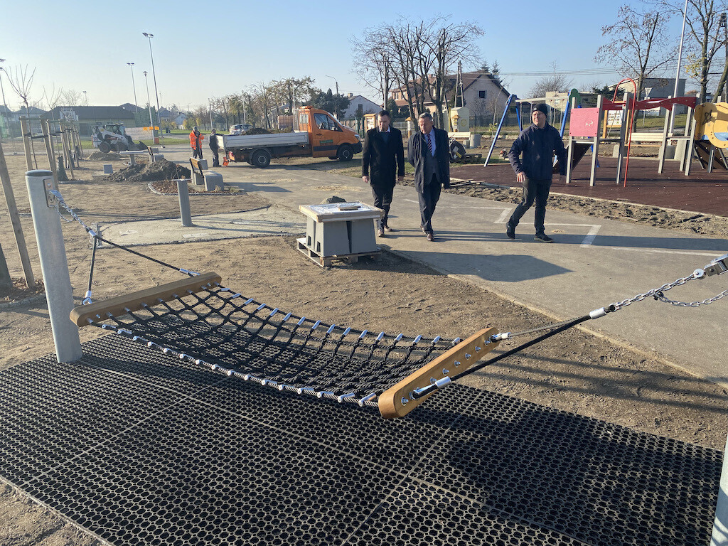 Strefa wypoczynkowa już prawie gotowa