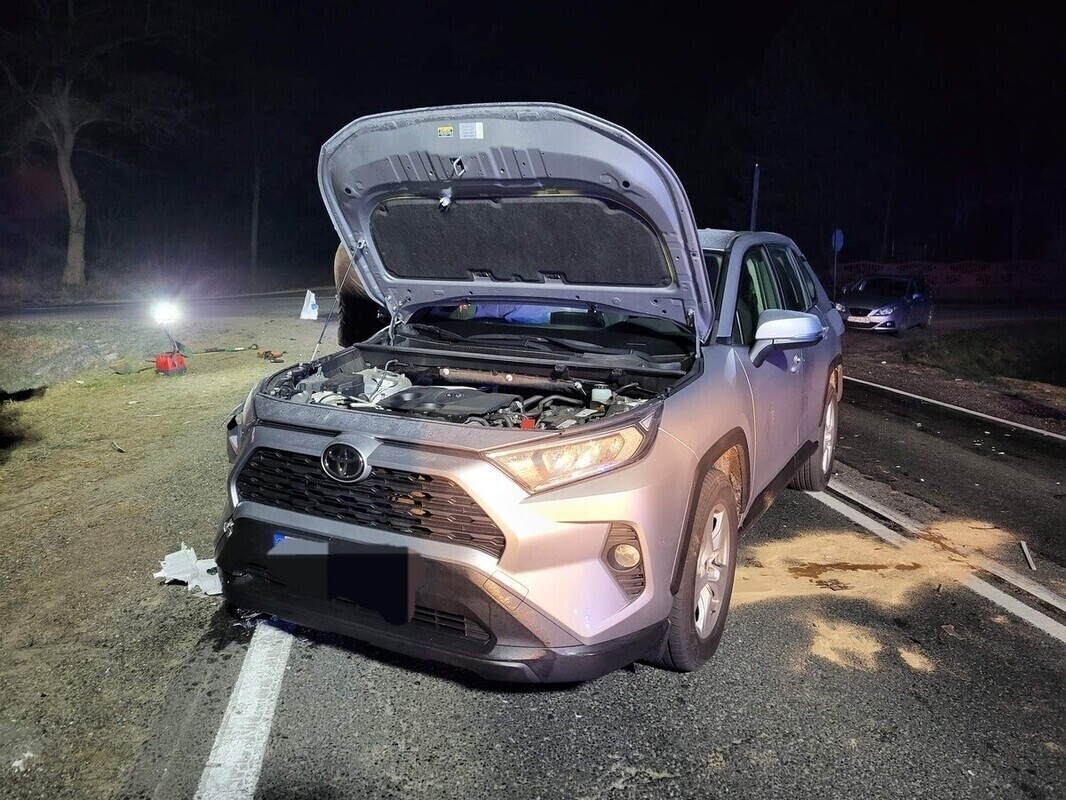 Zignorował znak STOP. Wypadek na DK12