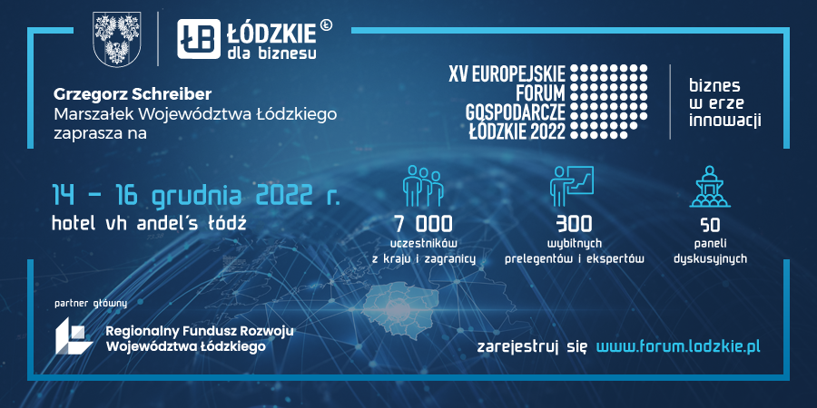 Europejskie Forum Gospodarcze Jutro zaczyna się dziś