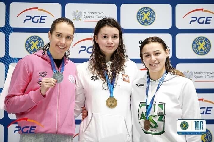 Wiktoria Guść z 11 medalami Mistrzostw Polski