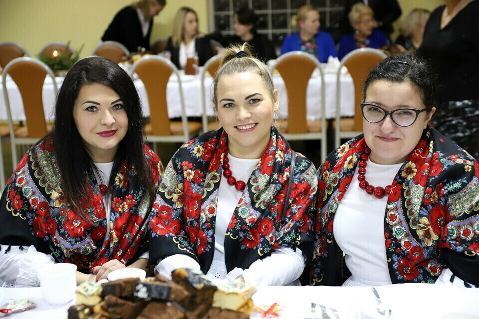 Wigilijne spotkanie Kół Gospodyń Wiejskich w Kacprowie ZDJĘCIA