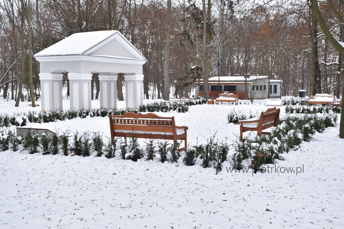 Park Belzacki jeszcze przed świętami