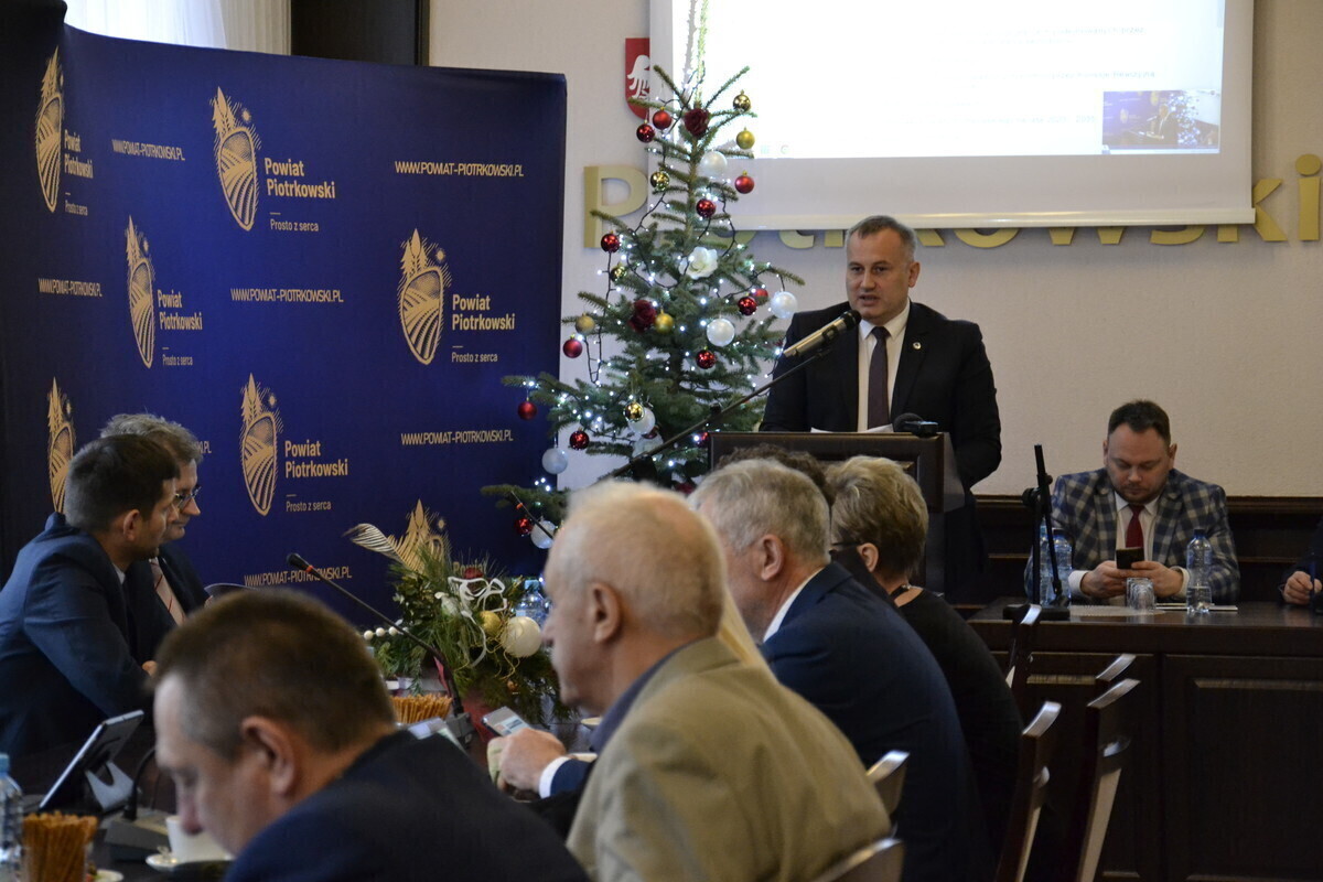 Powiat z budżetem na nowy rok