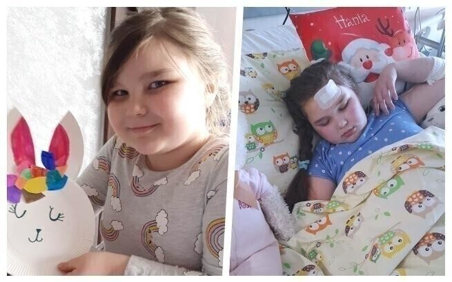 Dają jej tylko kilka miesięcy. Potrzebna pomoc dla 8-letniej Hani ze Szczepanowic