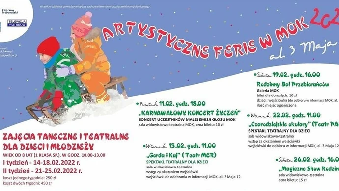 Artystyczne ferie w MOK