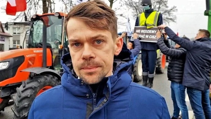 Agrounia blokuje drogi - także w powiecie piotrkowskim