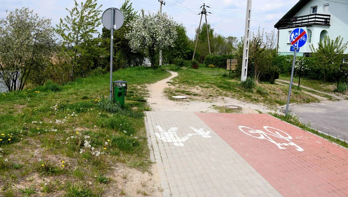 Kolejne problemy ze ścieżką rowerową