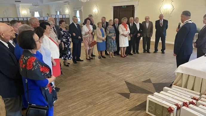 Świętowały małżeństwa z 50-letnim stażem