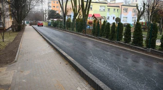Nowa droga na osiedlu Dmowskiego w Piotrkowie
