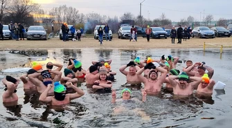 Niedzielne morsowanie na Słoneczku