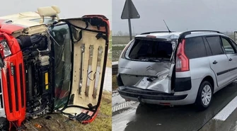 Groźny wypadek na S8. Jedna osoba w szpitalu