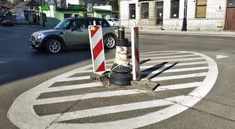 Gdzie się podziała latarnia z Toruńskiej?