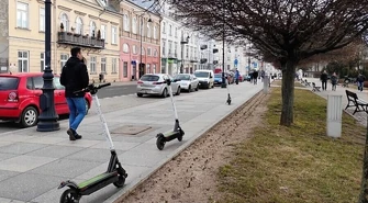 Hulajnogi znów w Piotrkowie