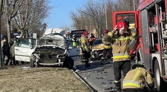 Groźny wypadek na Kostromskiej w Piotrkowie