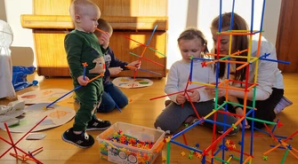 Spotkanie integracyjne dla uchodźców w Wolborzu