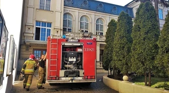 Alarm i ewakuacja w piotrkowskim MOK-u