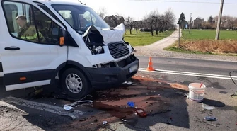 Zderzenie czterech pojazdów na "dwunastce"