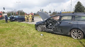 Groźne zderzenie na Sikorskiego w Piotrkowie