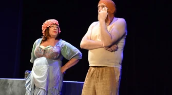 Piotrkowianie zagrali "Króla Ubu"