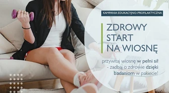 Poczuj wiosnę na zewnątrz i od środka - wybierz pakiet wiosennych badań