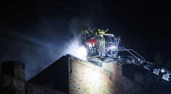 Kolejny pożar w Piotrkowie. Czy to podpalenie? [ZDJĘCIA i FILMY]