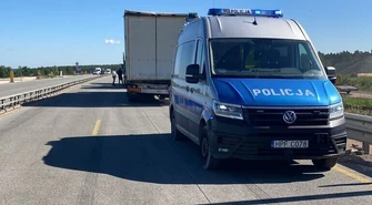 Zderzenie trzech ciężarówek na A1