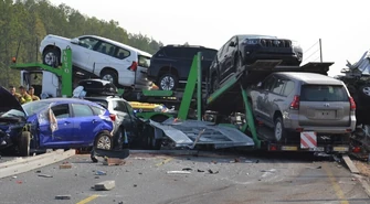 Śmiertelny wypadek na A1 [DUŻO ZDJĘĆ]