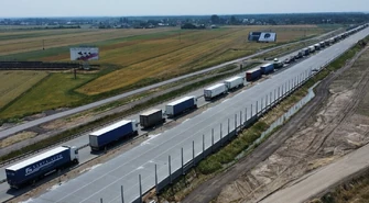 A1 stanęła w korkach [ZDJĘCIA]