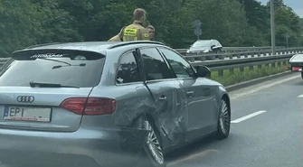 Znów groźnie na drogach. Tym razem na DK 12 w Piotrkowie