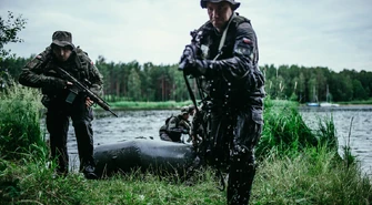 Terytorialsi szkolą się nad zalewem Sulejowskim&nbsp;