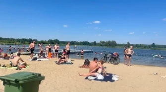 Kąpiel już bezpieczna. "Słoneczko" z białą flagą