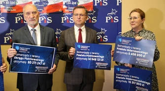 Miliony dla gmin powiatu piotrkowskiego