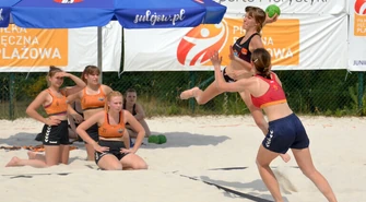 Mistrzostwa Polski w piłce ręcznej plażowej w Sulejowie