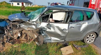 Groźny wypadek. 10-miesięczne dziecko trafiło do szpitala