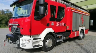 Nowy wóz piotrkowskich strażaków