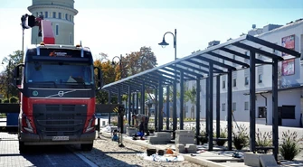 Wiaty już są. Kiedy otwarcie PCP?