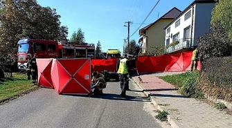 Tragiczny wypadek w Barkowicach. Nie żyje motocyklista