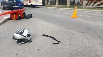 20-latek bez prawka zakończył podróż na barierach