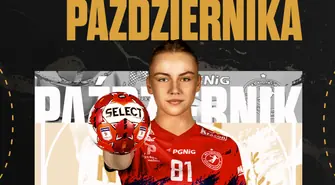 Karolina Jureńczyk zawodniczką października PGNiG Superligi Kobiet