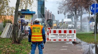 Wyciek gazu w Piotrkowie