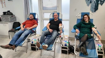 Rekordowa zbiórka krwi (ZDJĘCIA)